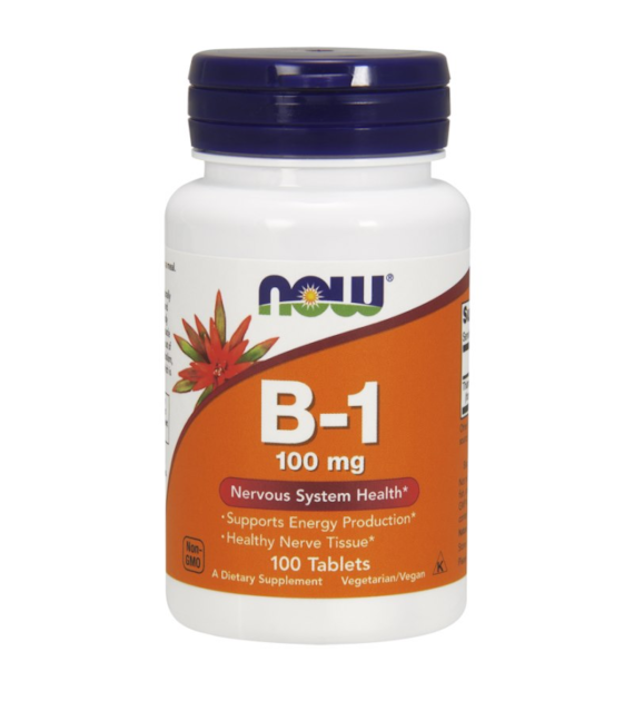 NOW FOODS B-1, 100 mg (100 tabs)