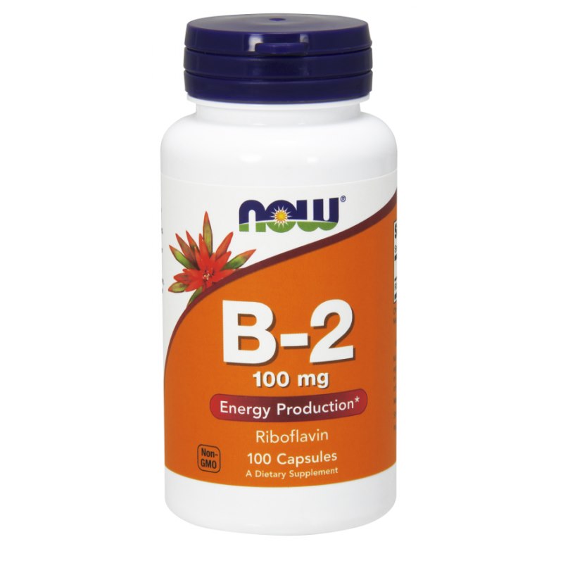 NOW FOODS B-2, 100 mg (100 caps)