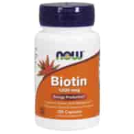 NOW FOODS Biotin, 1000 mcg (100 vcaps)