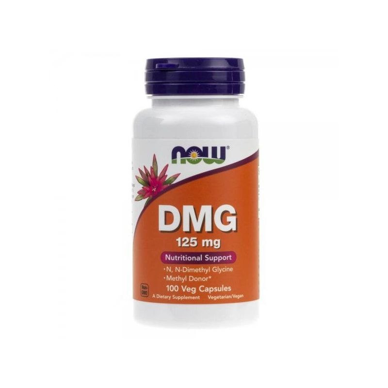 NOW FOODS DMG (N-Dimetyloglicyna) 125 mg (100 kaps.)