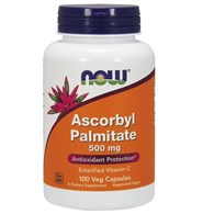 NOW FOODS Ascorbyl Palmitate, 500  mg  (100 vcaps)