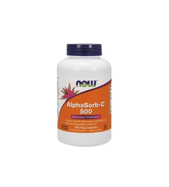 NOW FOODS Alphasorb-C , 500 mg (180 vcaps)
