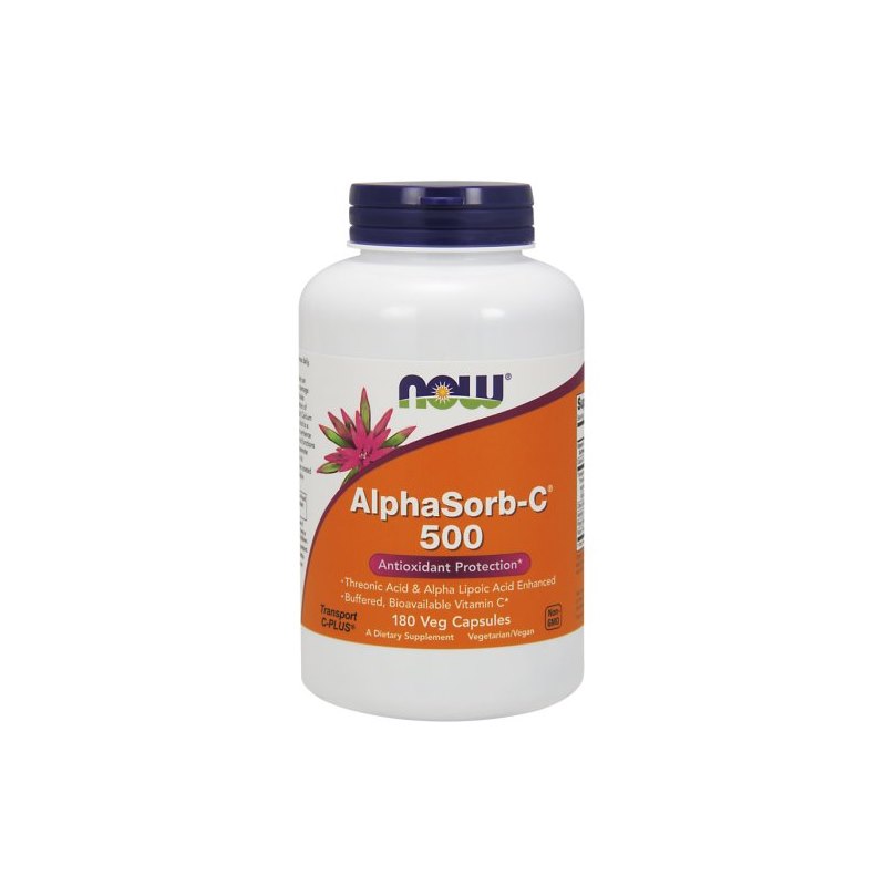 NOW FOODS Alphasorb-C , 500 mg (180 vcaps)