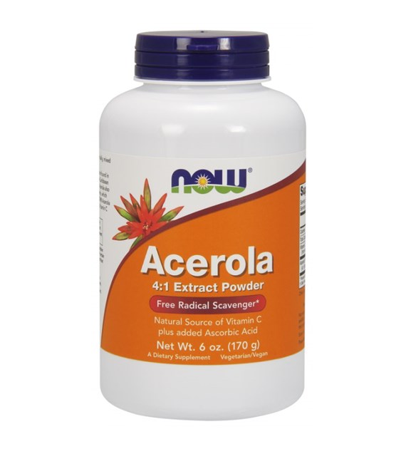 NOW FOODS Acerola Extract Powder (170 g / 6 oz.)