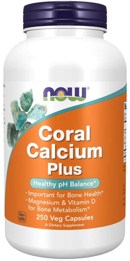 NOW FOODS Coral Calcium Plus (250 kaps.)