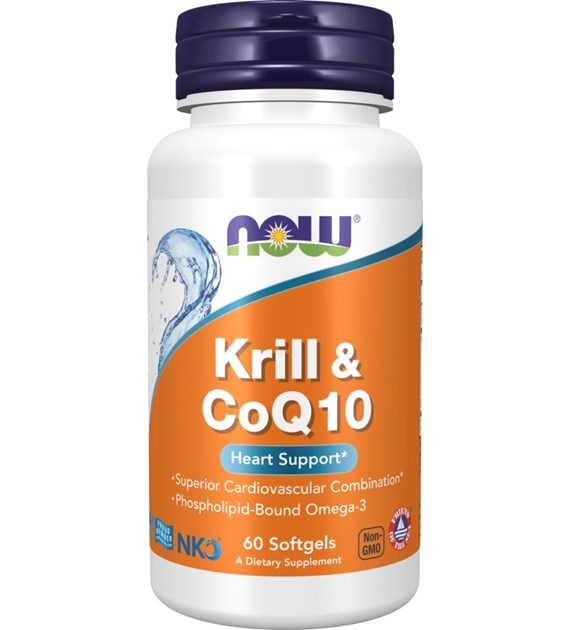 NOW FOODS Neptune Krill & Q10 (60 caps.)