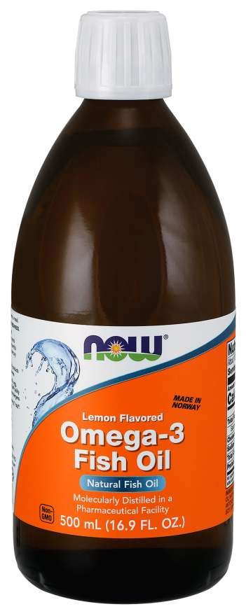 NOW FOODS Omega 3 Fish Oil (500 ml)