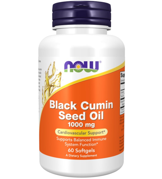 NOW FOODS Black Cumin Seed Oil (60 sgels)