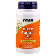 NOW FOODS Black Currant Oil, 500 mg (100 sgels)