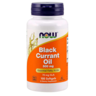 NOW FOODS Black Currant Oil, 500 mg (100 sgels)