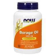 NOW FOODS Borage Oil, 1000 mg (60 sgels)