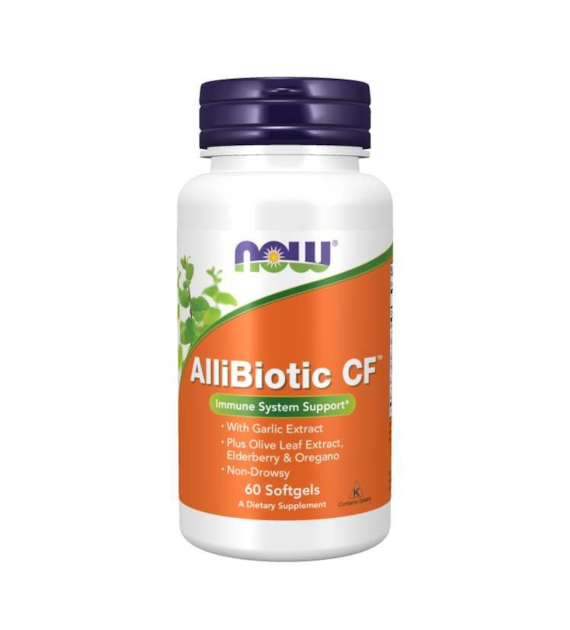 NOW FOODS AlliBiotic CF (60 kaps.)