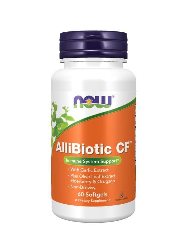 NOW FOODS AlliBiotic CF (60 kaps.)