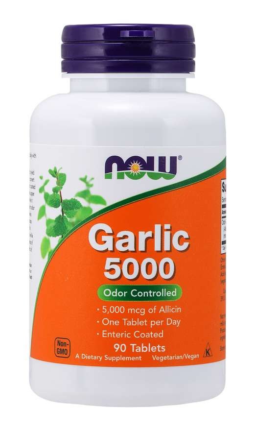 NOW FOODS Garlic 5000 (90 tabl.)