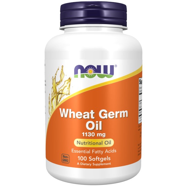 NOW FOODS Wheat Germ Oil - Olej z kiełków pszenicy (100 kaps.)