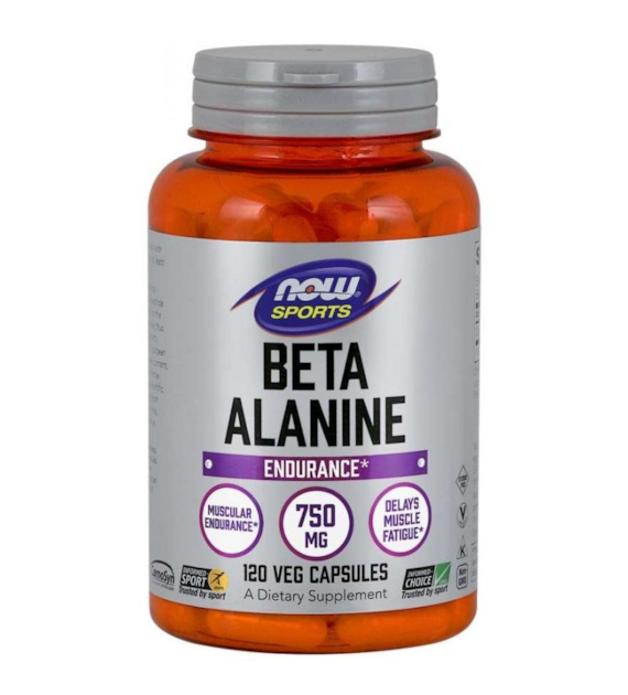 NOW FOODS CarnoSyn Beta Alanina 750 mg (120 kaps.)