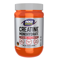 NOW FOODS Creatine Monohydrate Powder - Monohydrat Kreatyny Proszek (600 g)