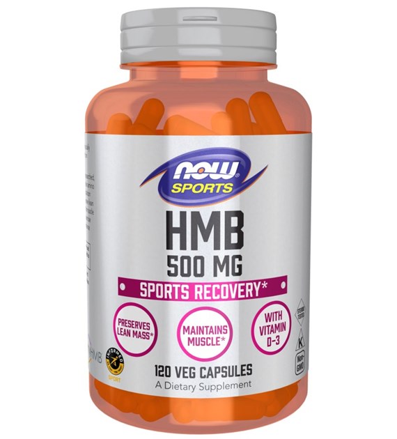 NOW FOODS HMB 500 mg (120 kaps.)