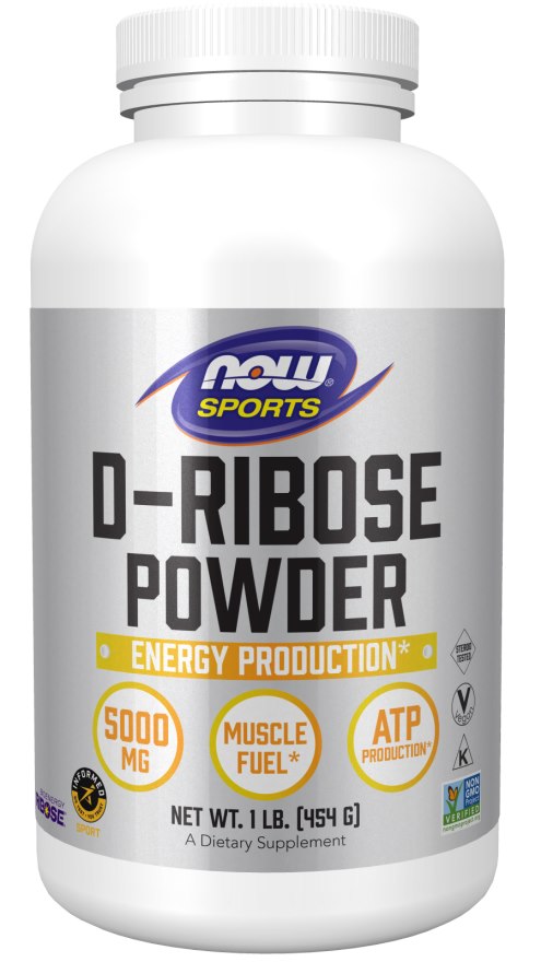 NOW FOODS D-Ribose - D-Ryboza w proszku (454 g)