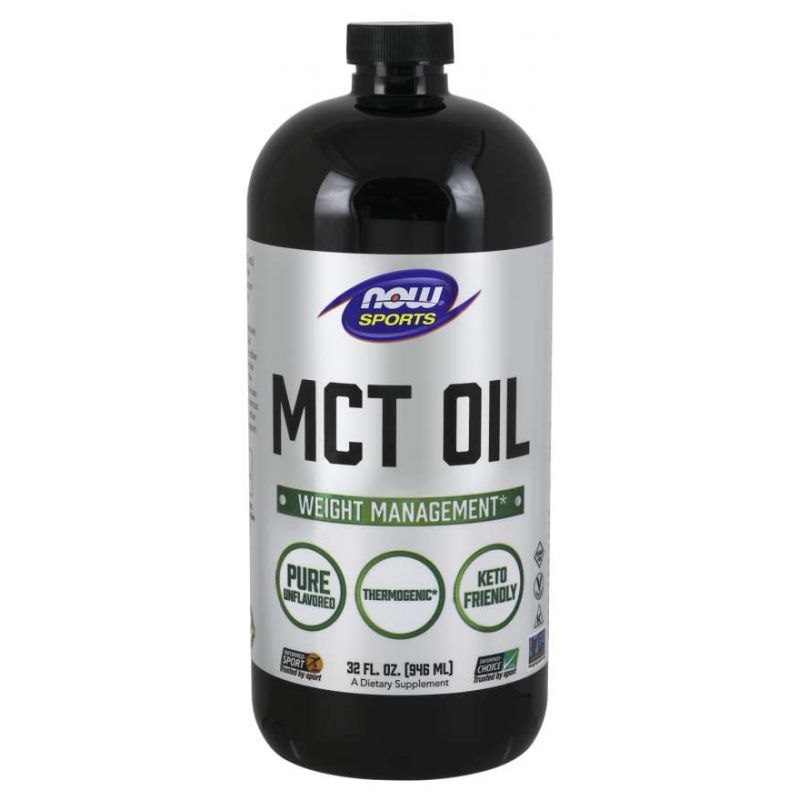 NOW FOODS MCT Oil - Olej MCT bezzapachowy (946 ml)