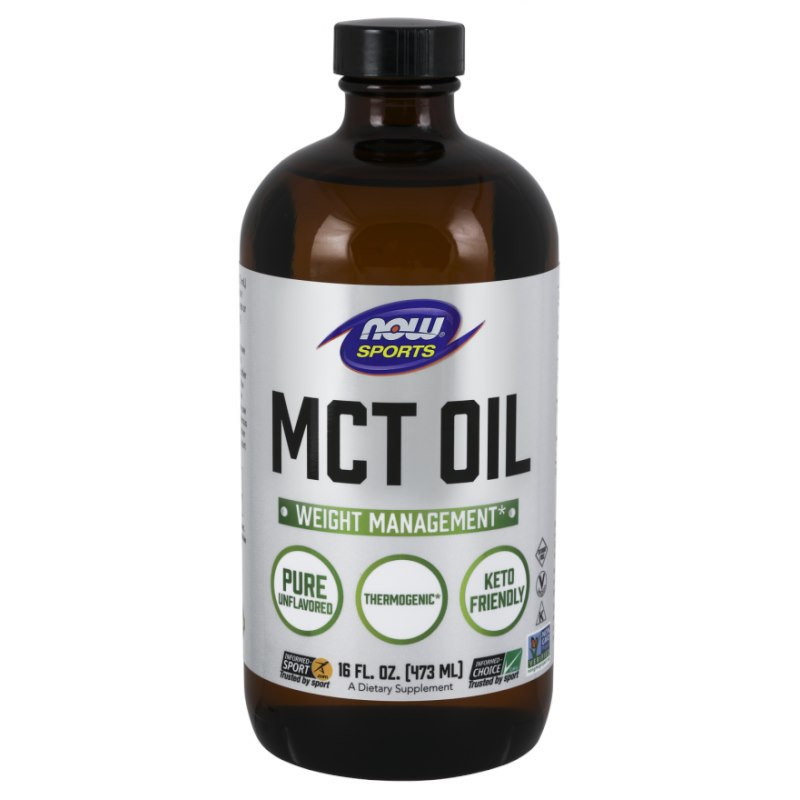 NOW FOODS MCT Oil - Olej MCT bezzapachowy (473 ml)