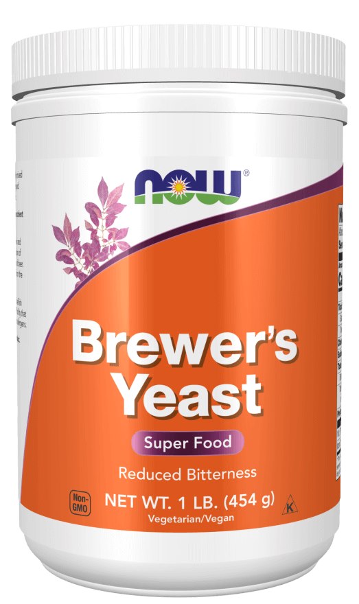 NOW FOODS Brewer's Yeast - Drożdze Piwowarskie 650 mg (454 g)