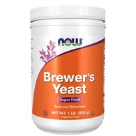 NOW FOODS Brewer's Yeast - Drożdze Piwowarskie 650 mg (454 g)