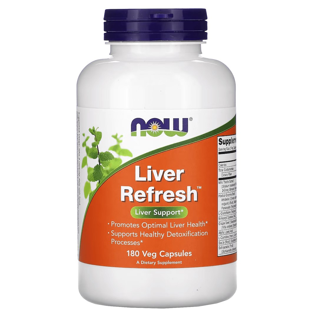 NOW FOODS Liver Refresh (180 kaps.)