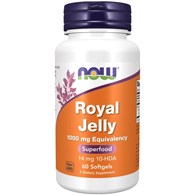 NOW FOODS Royal Jelly 1000 mg (60 kaps.)