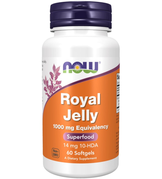 NOW FOODS Royal Jelly (60 sgels)
