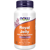 NOW FOODS Royal Jelly 1500 mg (60 kaps.)