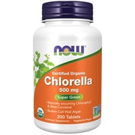 NOW FOODS EKO Chlorella 500 mg (200 tabl.)