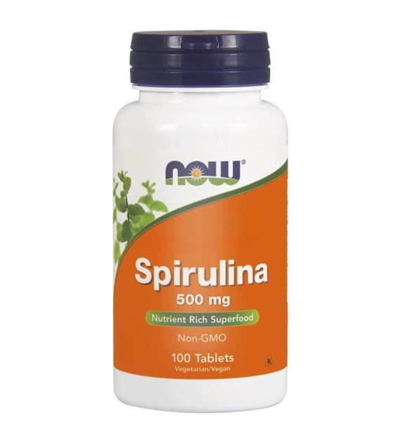NOW FOODS ORGANIC Spirulina, 500 mg (100 tabs)