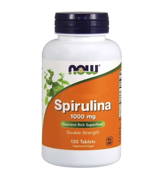 NOW FOODS ORGANIC Spirulina, 1000 mg (120 tabs)