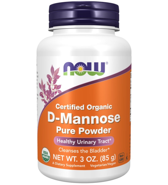 NOW FOODS D-Mannoza (85 g)