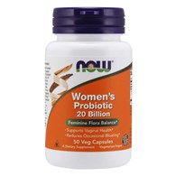 NOW FOODS Women's Probiotic - Probiotyk dla Kobiet 20 miliardów CFU (50 kaps.)
