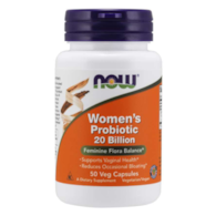 NOW FOODS Women's Probiotic - Probiotyk dla Kobiet 20 miliardów CFU (50 kaps.)