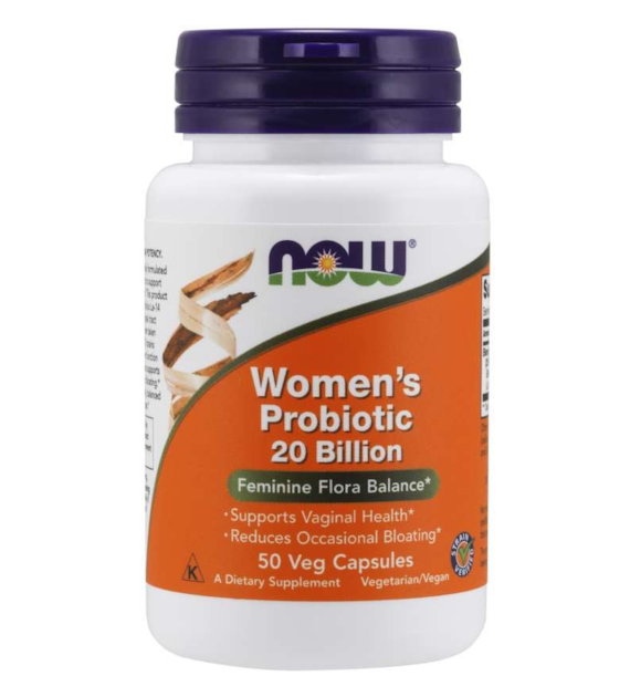 NOW FOODS Women's Probiotic - Probiotyk dla Kobiet 20 miliardów CFU (50 kaps.)