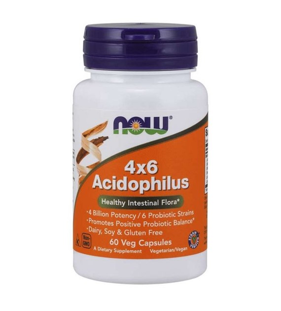 NOW FOODS 4X6 Acidophilus (60 vcaps)