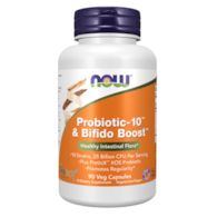 NOW FOODS Probiotic-10 i Bifido Boost - 25 Bilion (90 kaps.)