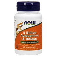NOW FOODS 8 Billion Acidophilus & Bifidus (60 vcaps)