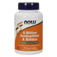 NOW FOODS 8 Billion Acidophilus & Bifidus (120 vcaps)
