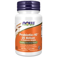 NOW FOODS Probiotic-10 - 25 Bilion (30 kaps.)