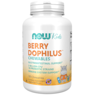 NOW FOODS BerryDophilus Kids - Probiotyk dla dzieci (120 tabl.)