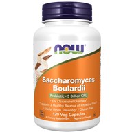 NOW FOODS Probiotyk Saccharomyces Boulardii (120 kaps.)