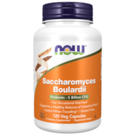 NOW FOODS Probiotyk Saccharomyces Boulardii (120 kaps.)