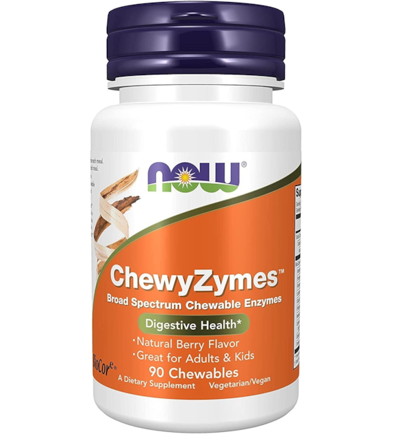 NOW FOODS ChewyZymes - Enzymy trawienne (90 tabl.)