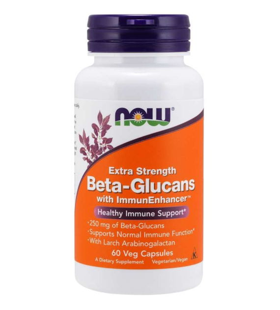NOW FOODS Beta 1,3/1,6 Glucan (60 vcaps)