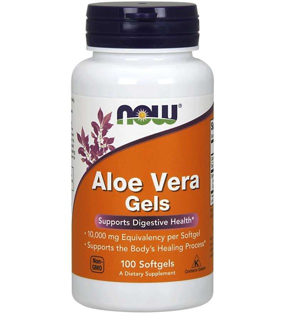 NOW FOODS Aloe Vera 10,000 Gels (100 sgels)