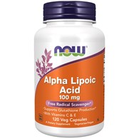 NOW FOODS Alpha Lipoic Acid 100 mg (120 kaps.)